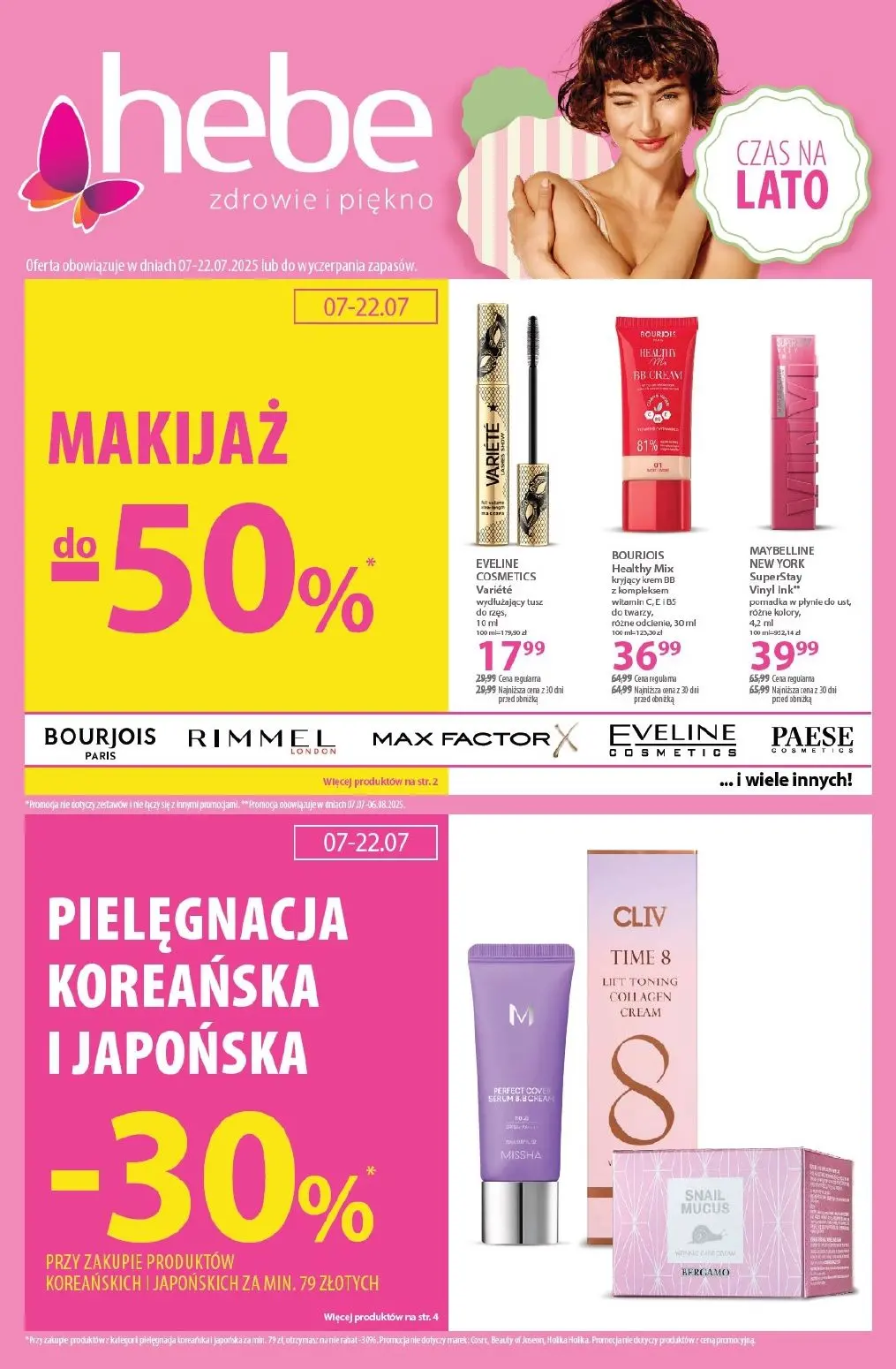 gazetka promocyjna hebe Czas na lato - Strona 1