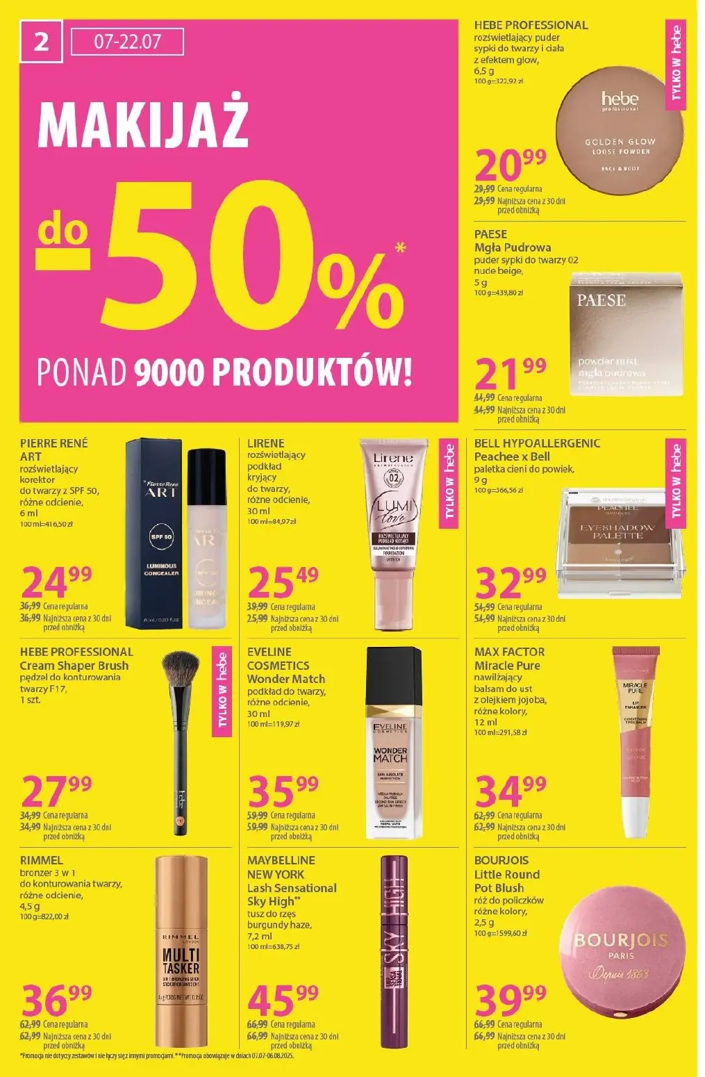 gazetka promocyjna hebe Czas na lato - Strona 2