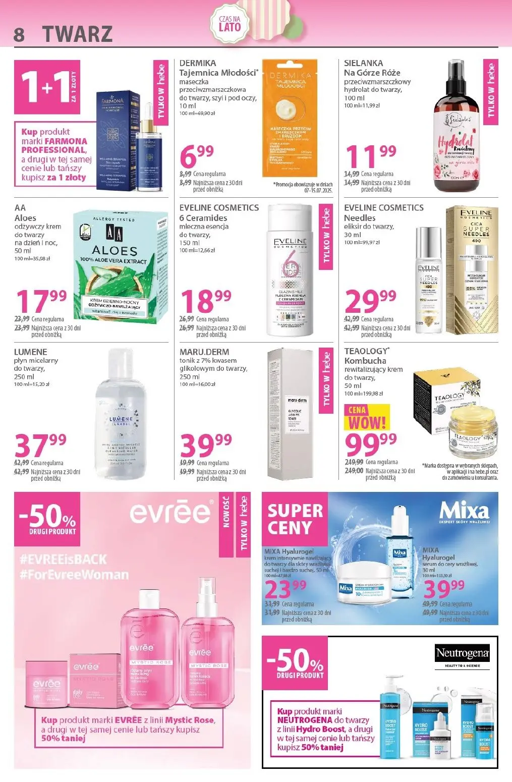 gazetka promocyjna hebe Czas na lato - Strona 8