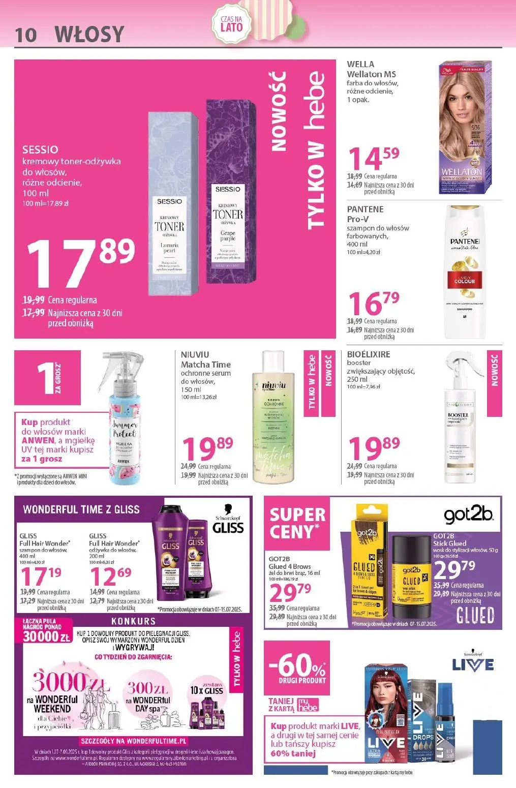 gazetka promocyjna hebe Czas na lato - Strona 10