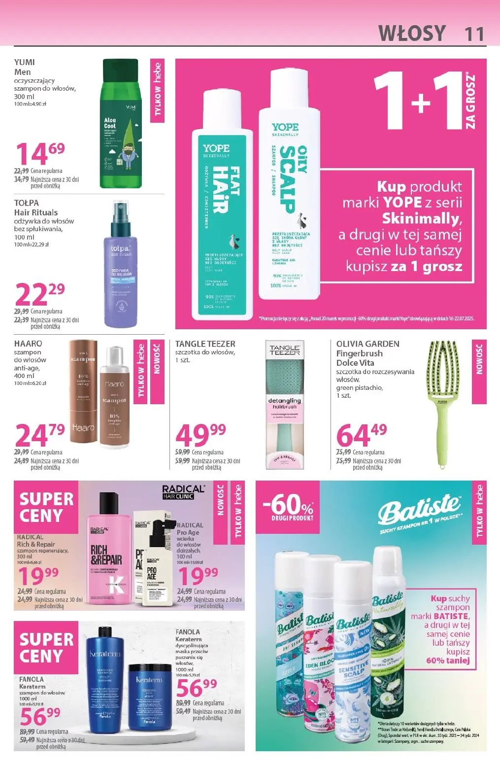gazetka promocyjna hebe Czas na lato - Strona 11