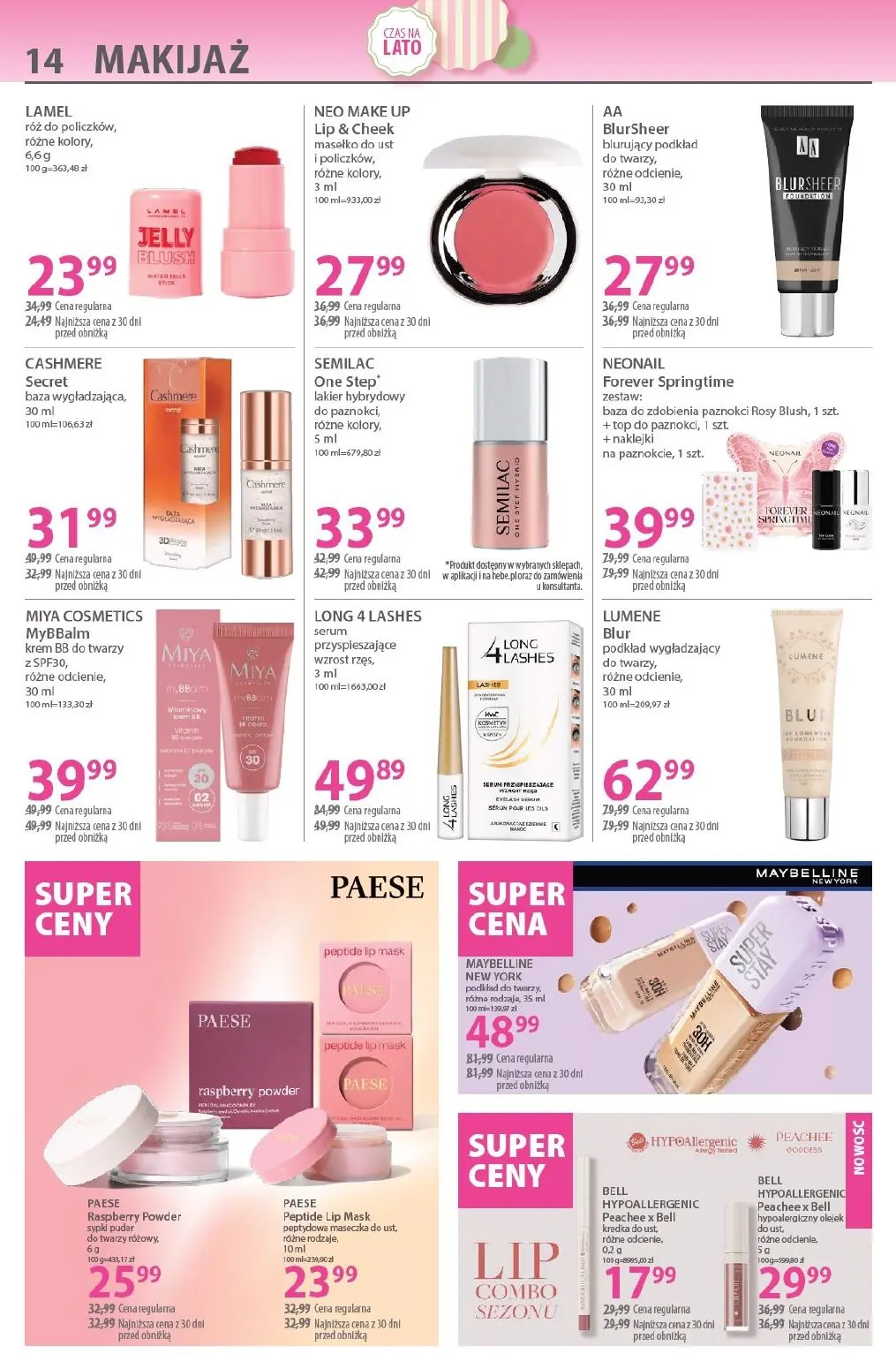 gazetka promocyjna hebe Czas na lato - Strona 14