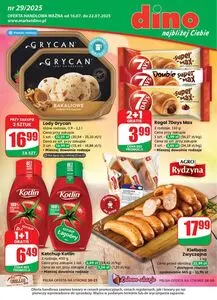 Gazetka promocyjna dino, ważna od 2025-07-16 do 2025-07-22.