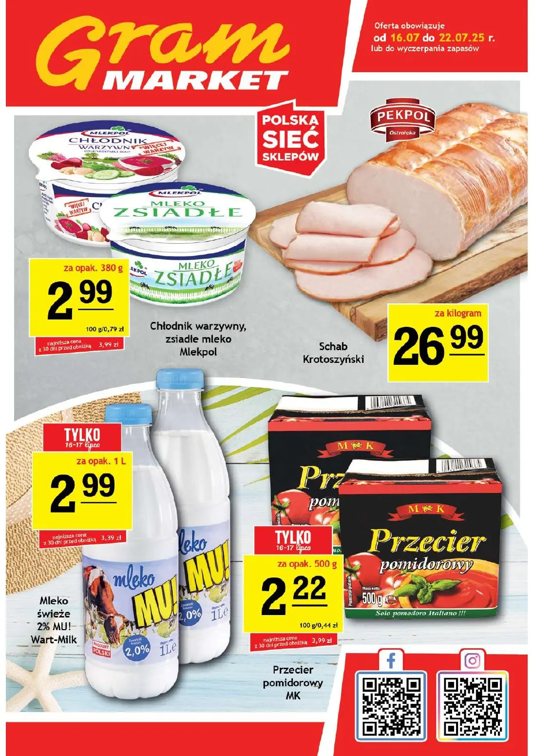 gazetka promocyjna Gram Market Polska sieć sklepów - Strona 1