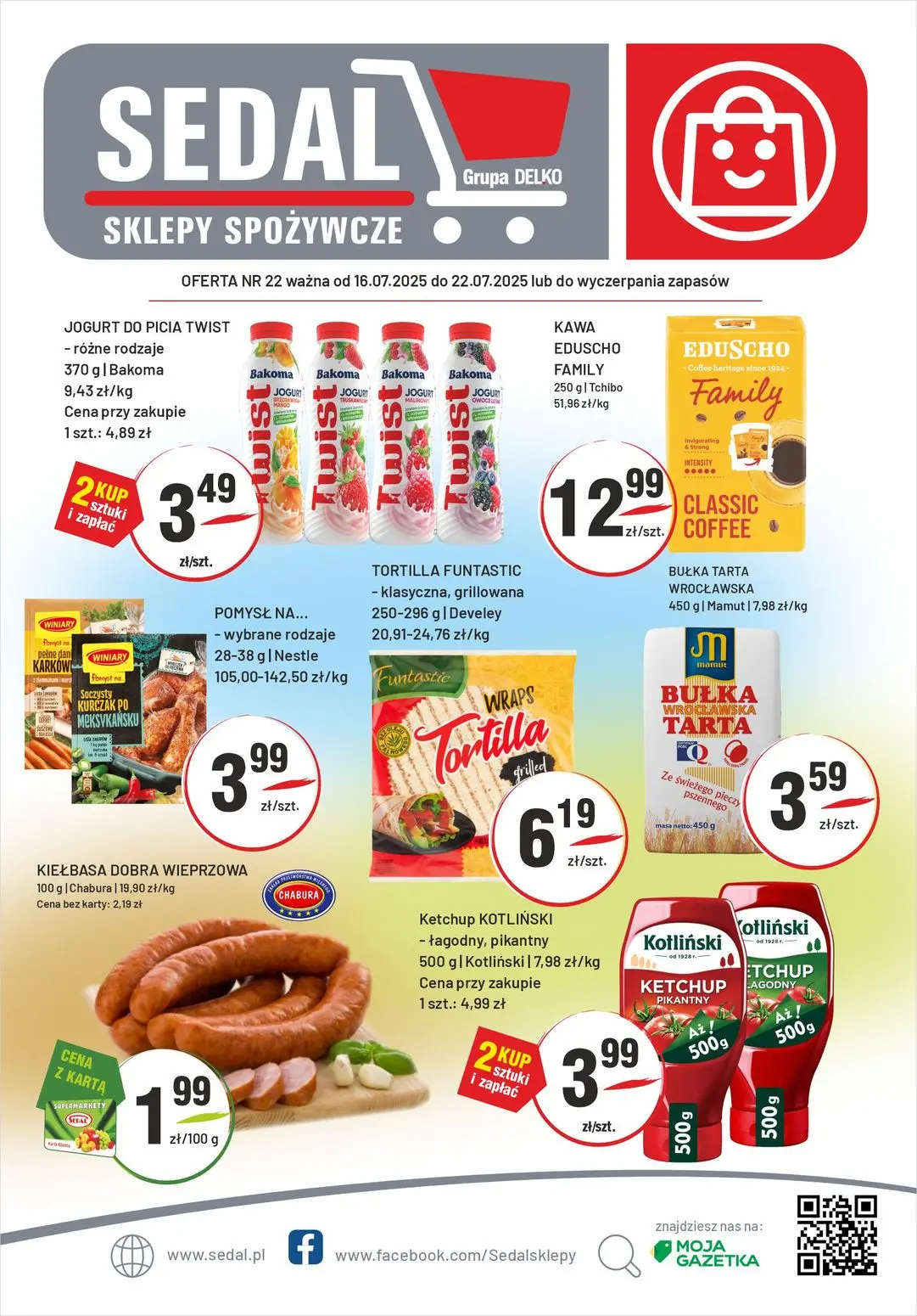 gazetka promocyjna Sedal - Strona 1