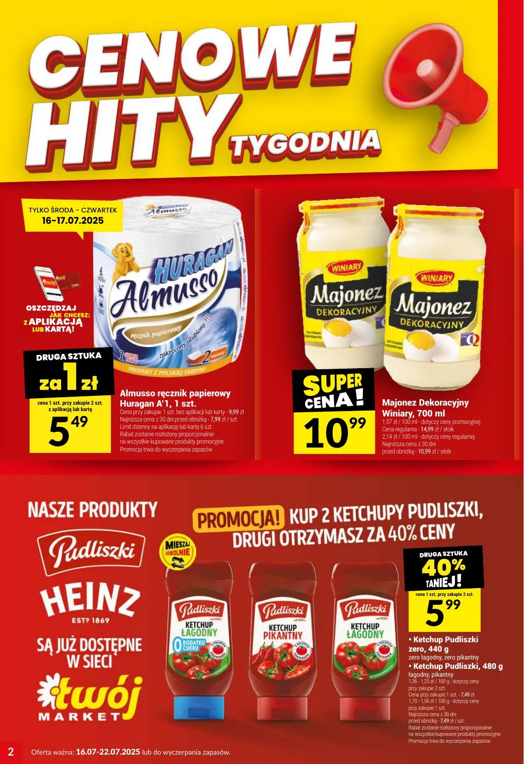 gazetka promocyjna Twój Market Zawsze po drodze! - Strona 2
