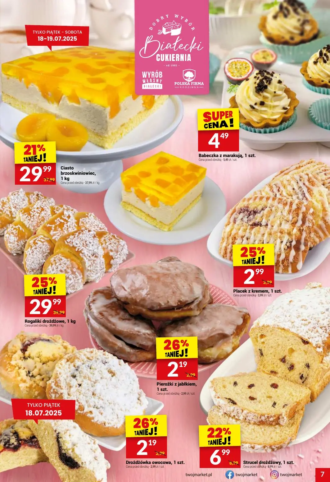 gazetka promocyjna Twój Market Zawsze po drodze! - Strona 7