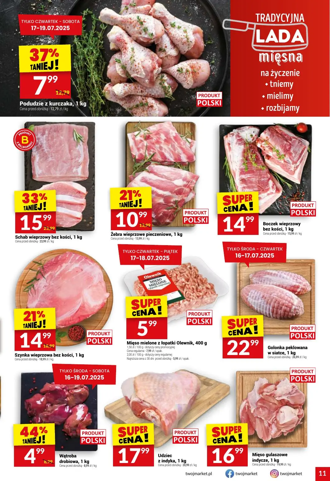 gazetka promocyjna Twój Market Zawsze po drodze! - Strona 11