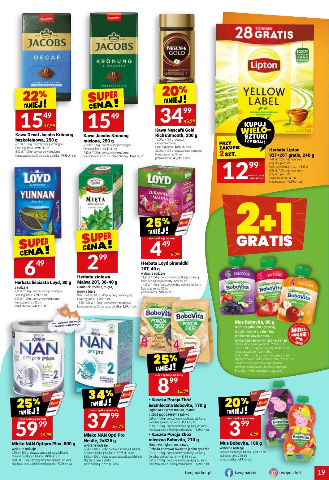 gazetka promocyjna Twój Market Zawsze po drodze! - Strona 19