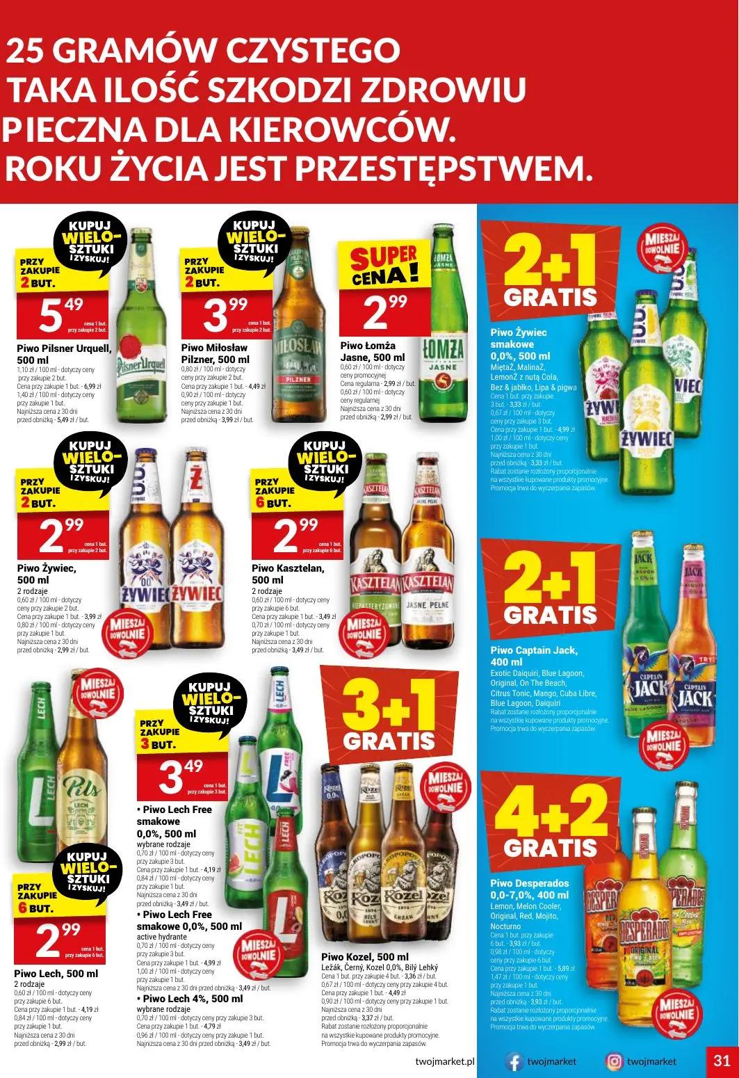 gazetka promocyjna Twój Market Zawsze po drodze! - Strona 31