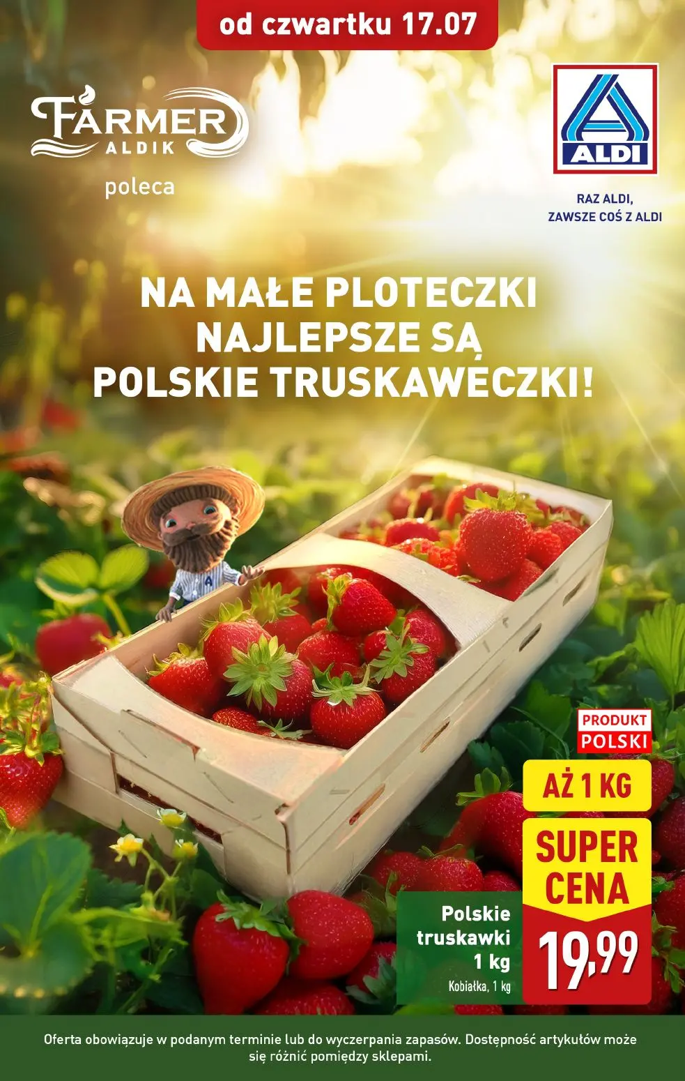 gazetka promocyjna ALDI Truskawki - Strona 1