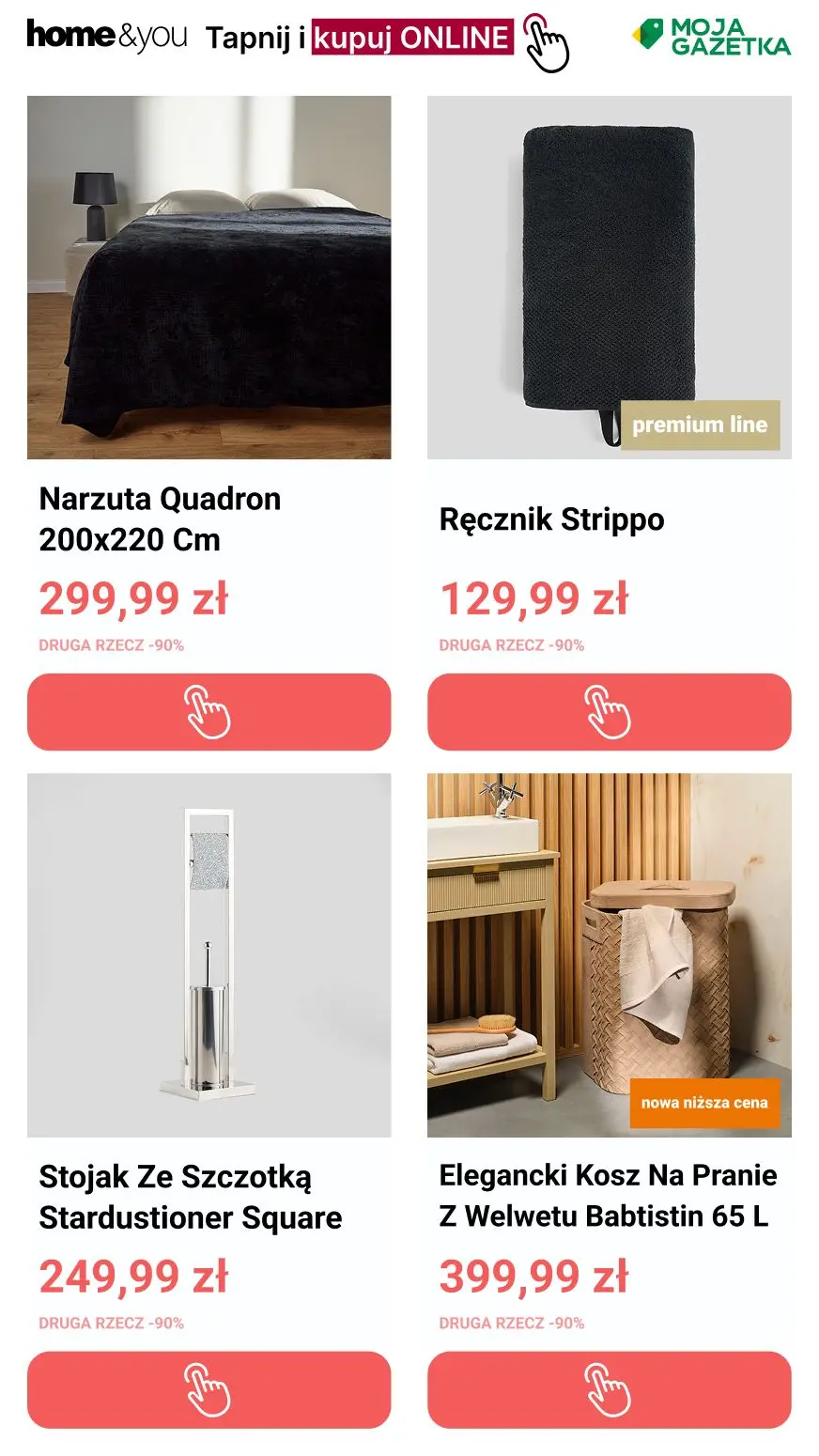 gazetka promocyjna home&you Promocja druga rzecz -90% - Strona 6
