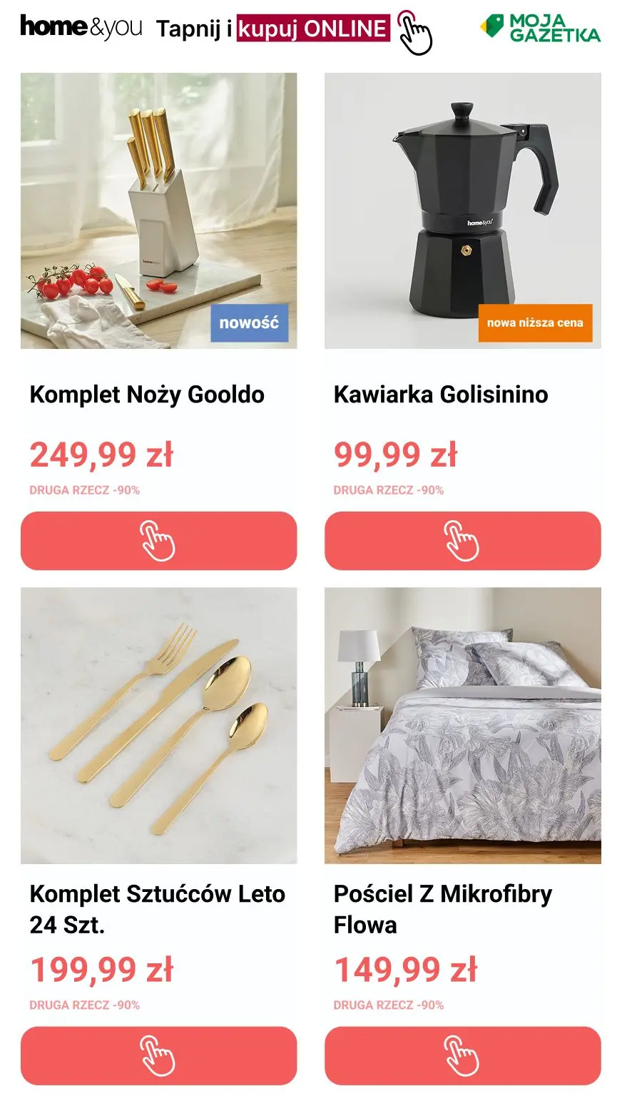 gazetka promocyjna home&you Promocja druga rzecz -90% - Strona 10