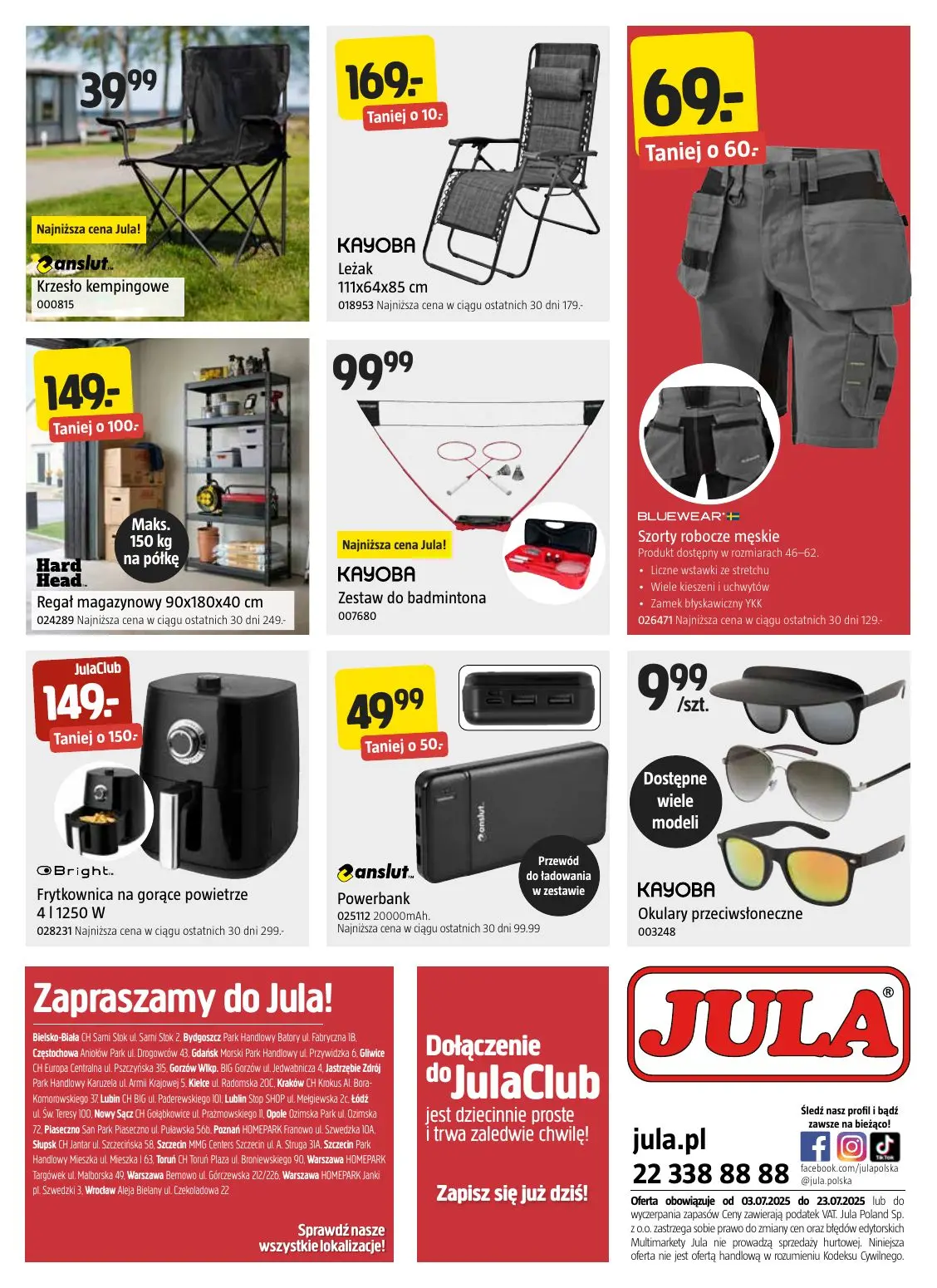 gazetka promocyjna JULA Przyjemny chłód dzięki niskim cenom - Strona 9