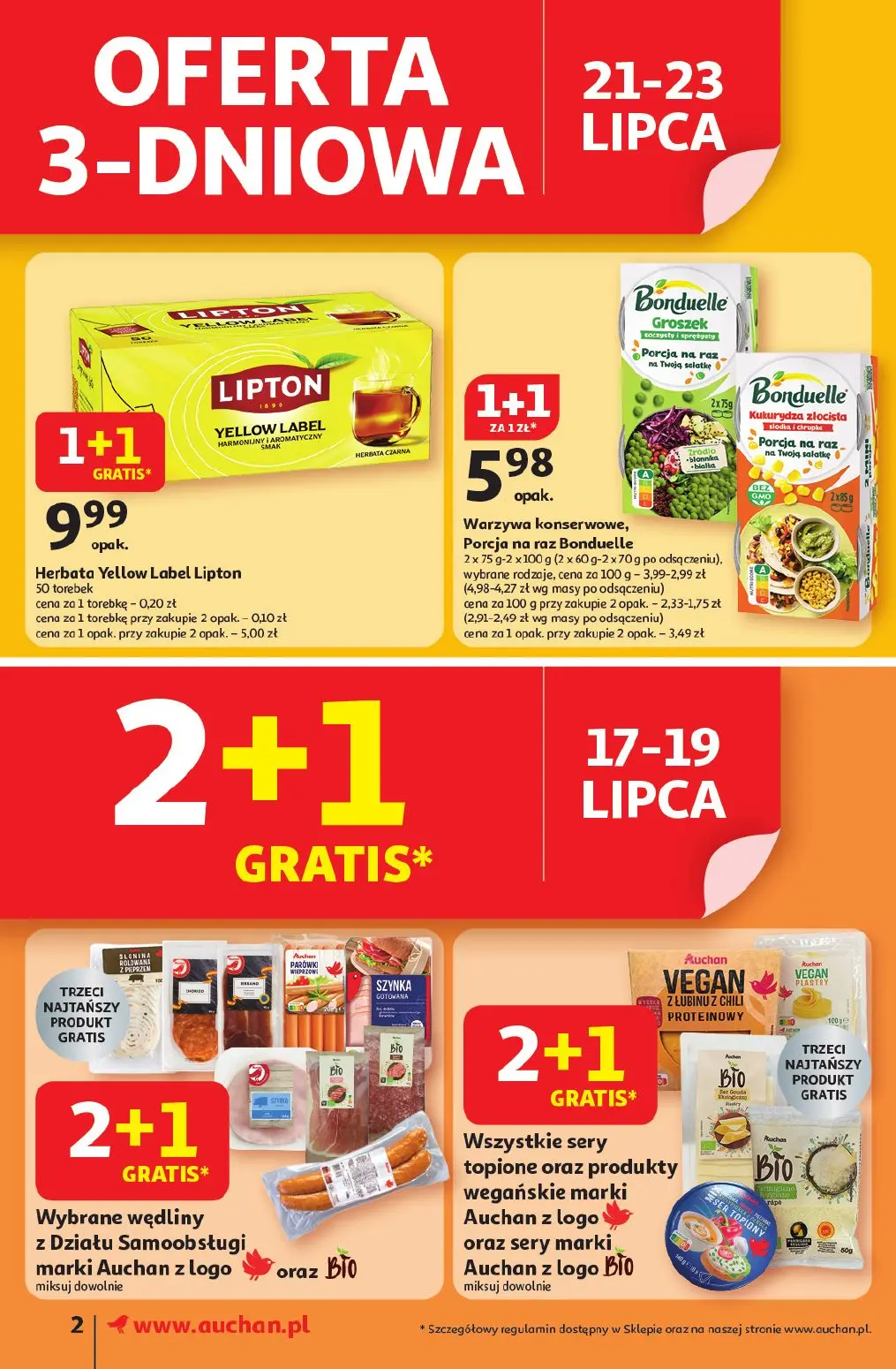 gazetka promocyjna Auchan Supermarket Pewność niskich cen - Strona 2