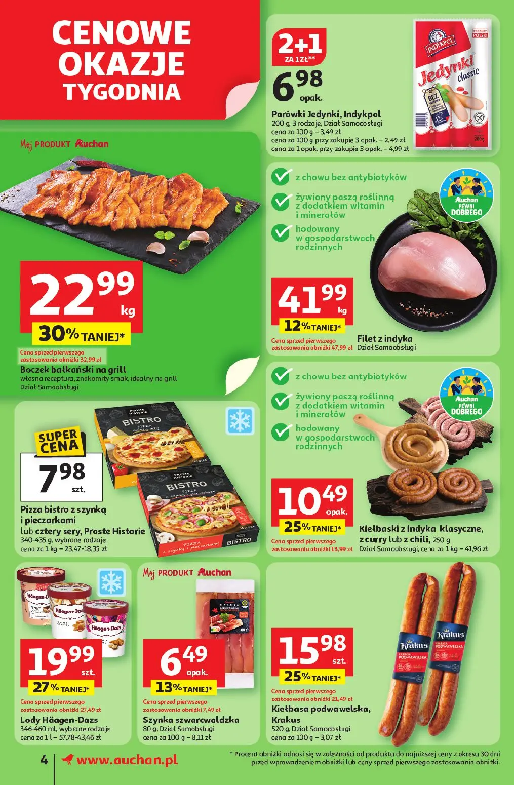 gazetka promocyjna Auchan Supermarket Pewność niskich cen - Strona 4