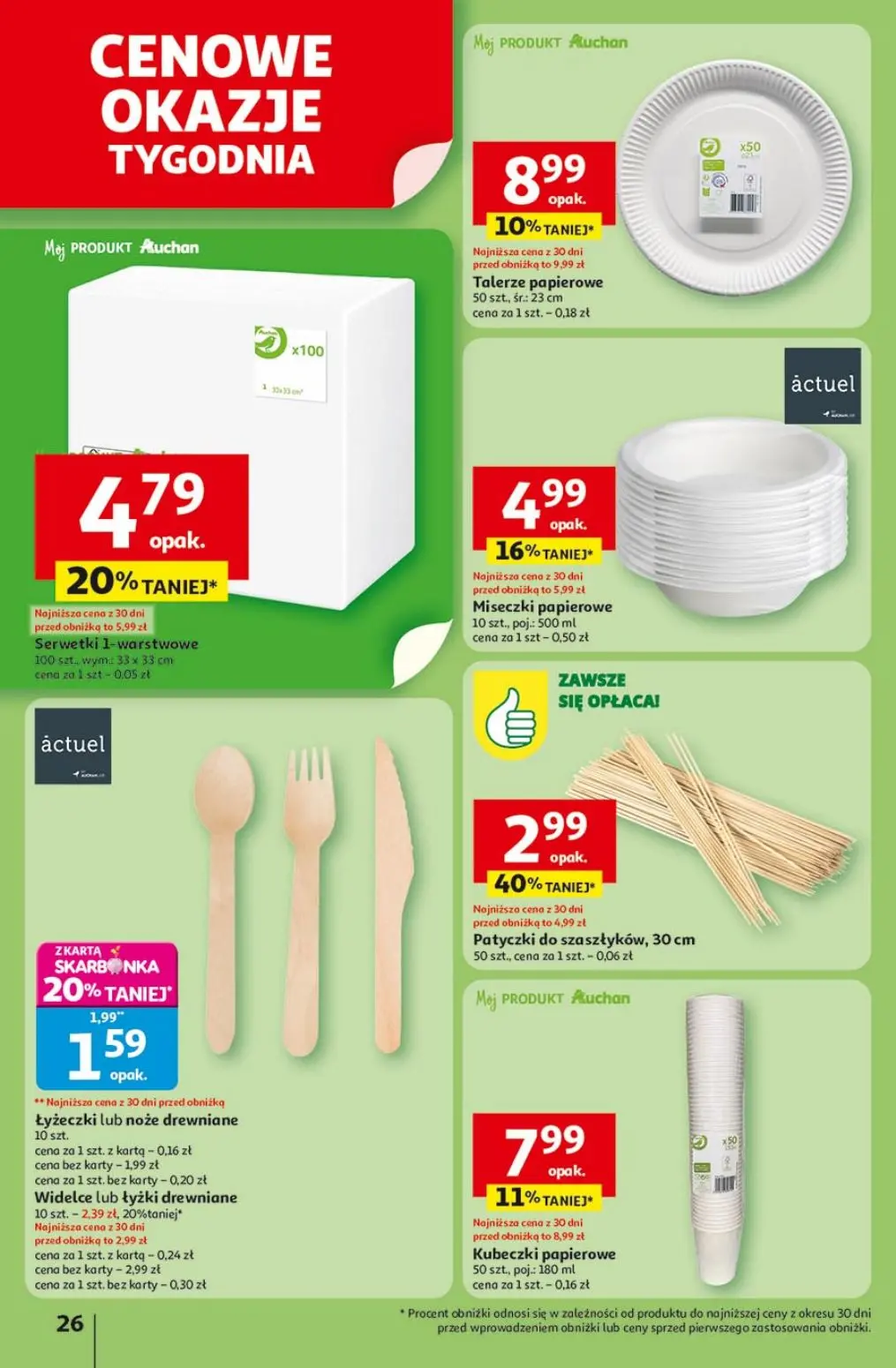 gazetka promocyjna Auchan Pewność niskich cen - Strona 26