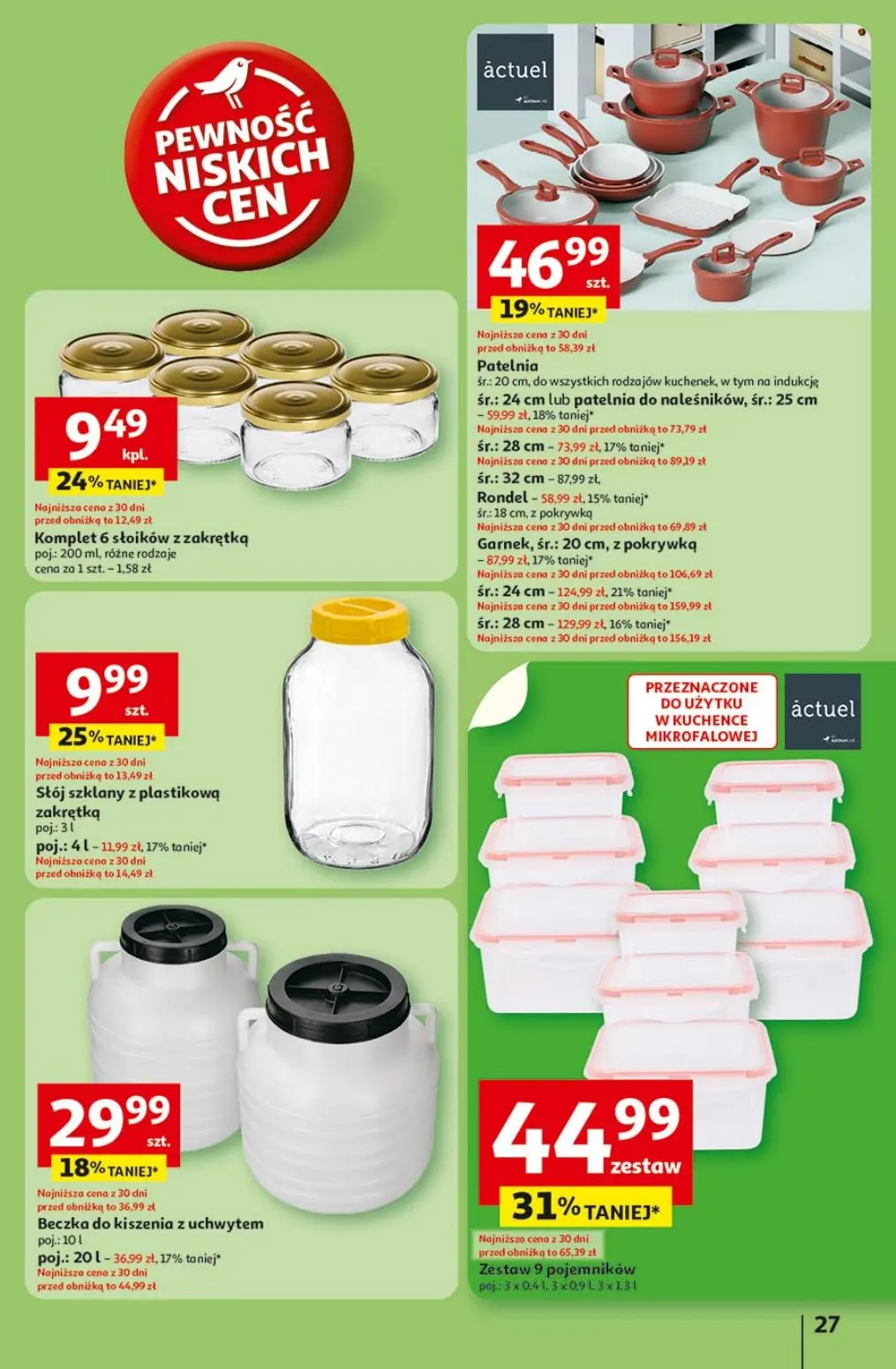 gazetka promocyjna Auchan Pewność niskich cen - Strona 27