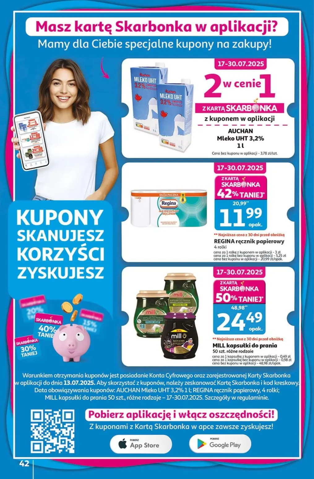 gazetka promocyjna Auchan Pewność niskich cen - Strona 42