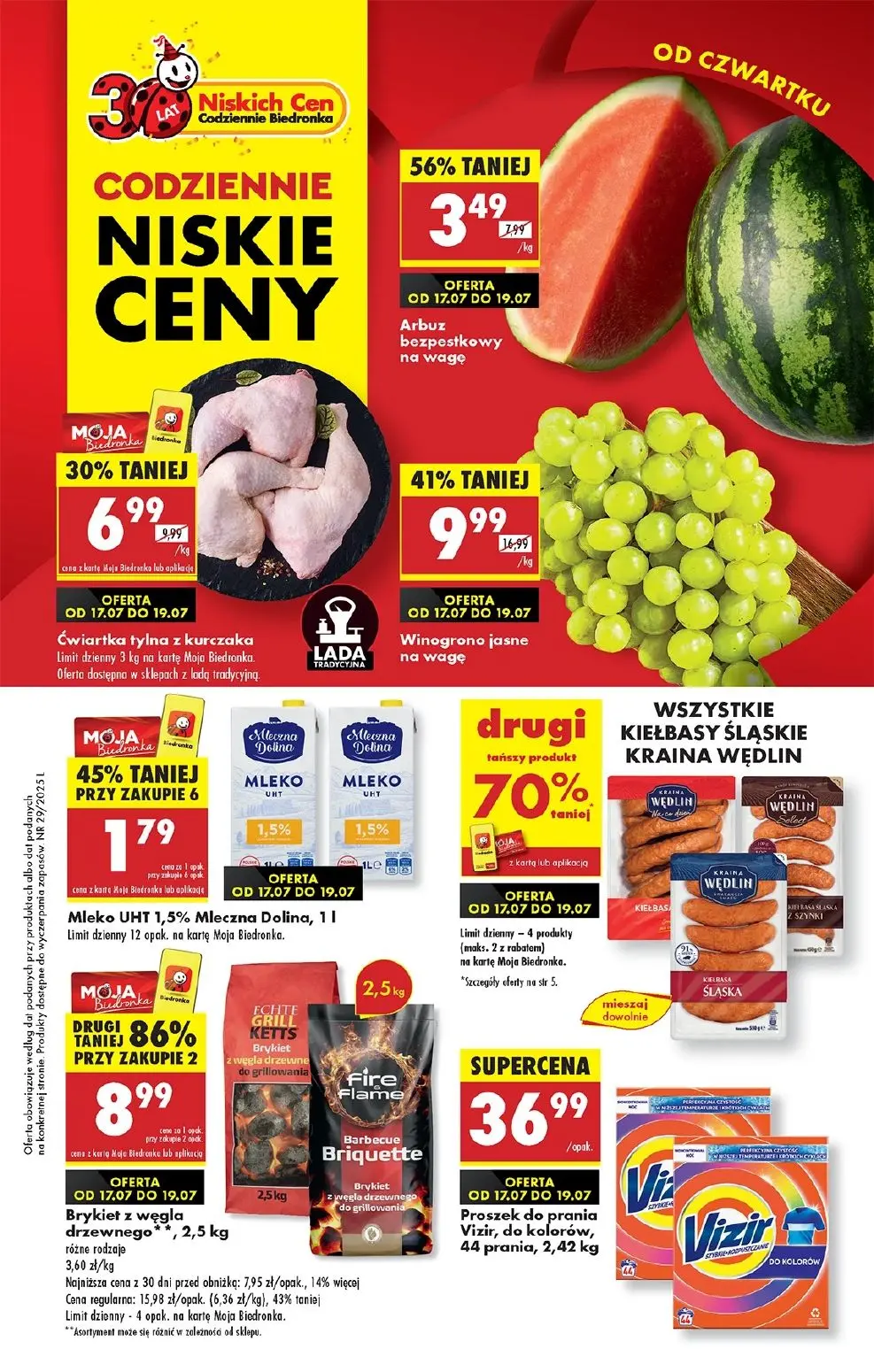 gazetka promocyjna Biedronka Lada tradycyjna. Od czwartku  - Strona 1