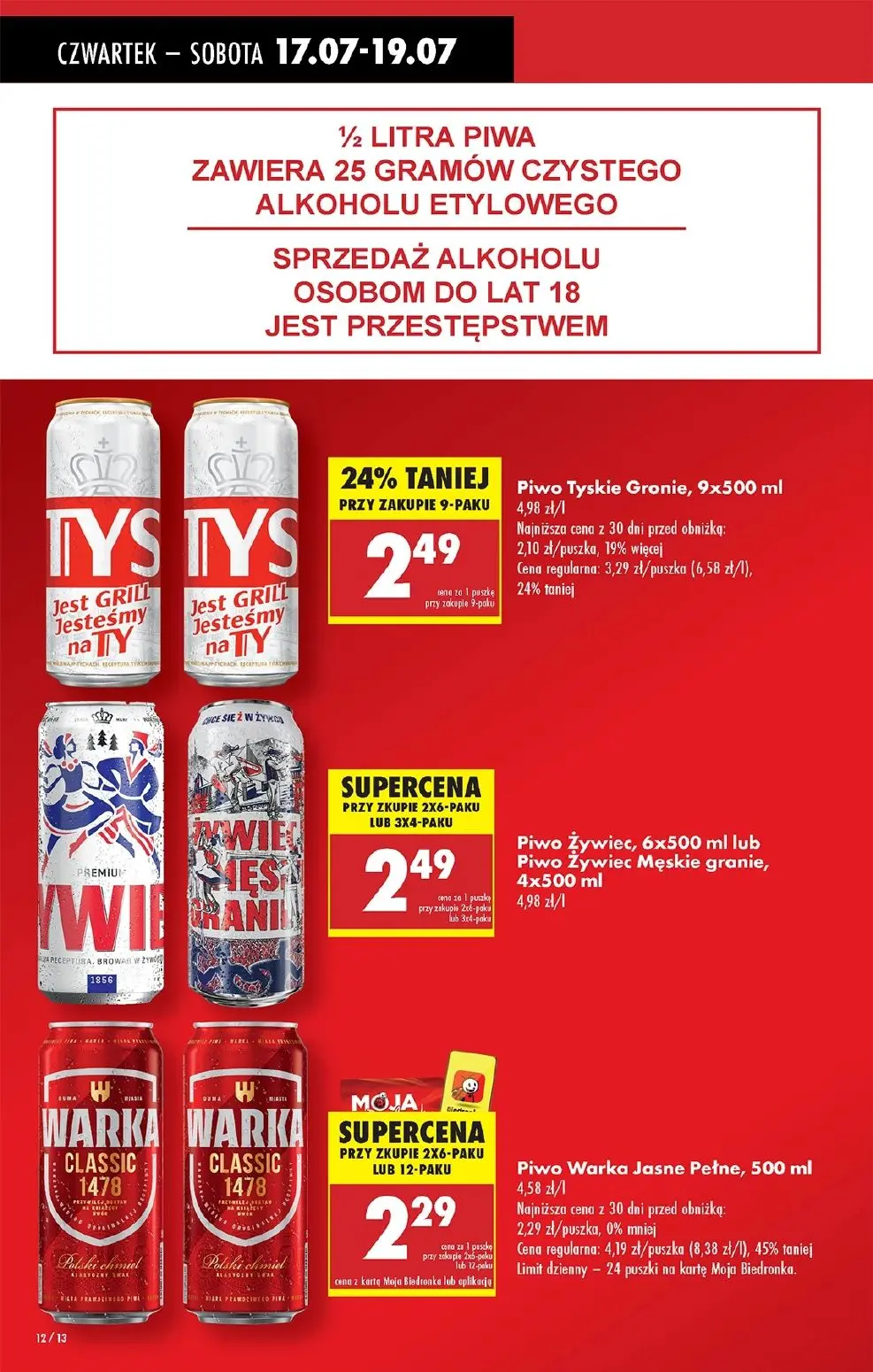 gazetka promocyjna Biedronka Lada tradycyjna. Od czwartku  - Strona 14
