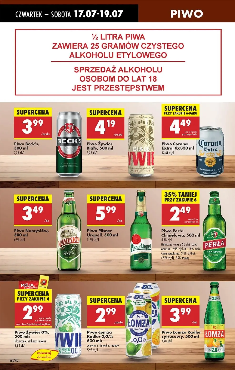 gazetka promocyjna Biedronka Lada tradycyjna. Od czwartku  - Strona 58