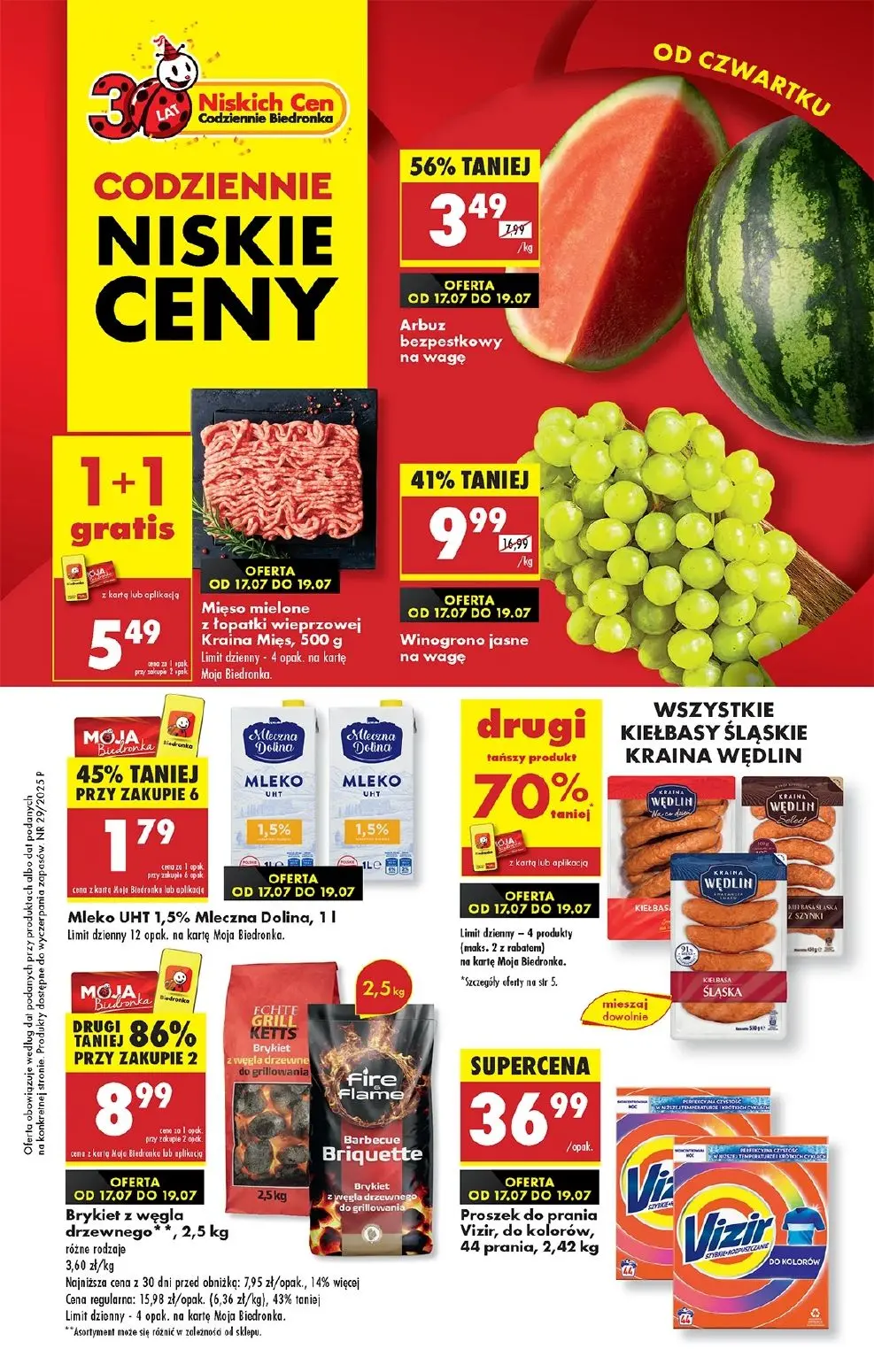 gazetka promocyjna Biedronka Od czwartku - Strona 1