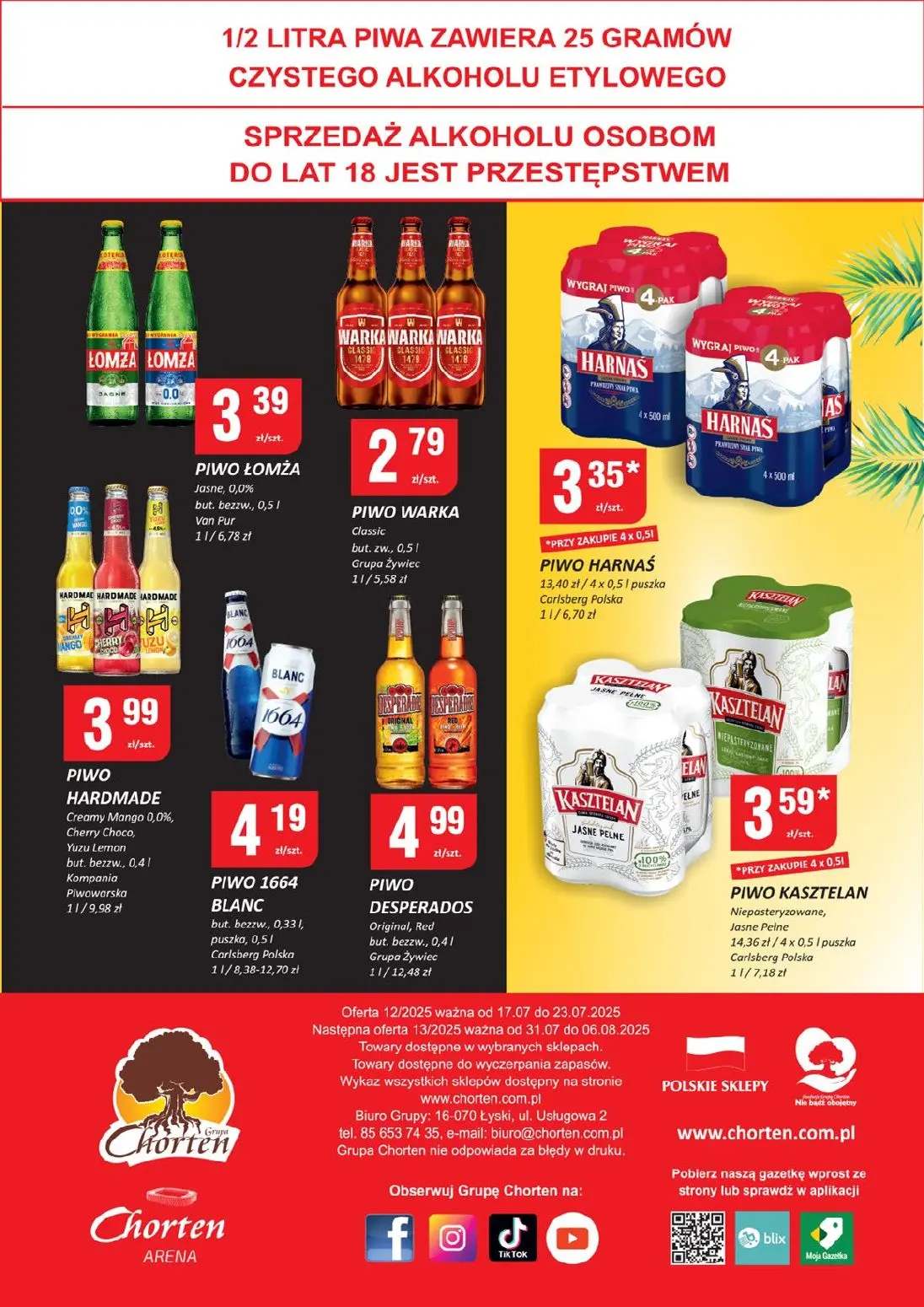 gazetka promocyjna Chorten Lubelskie - minimarket - Strona 4
