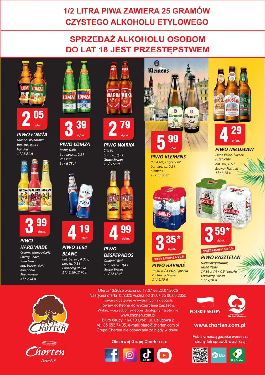 gazetka promocyjna Chorten Podlaskie - minimarket - Strona 4