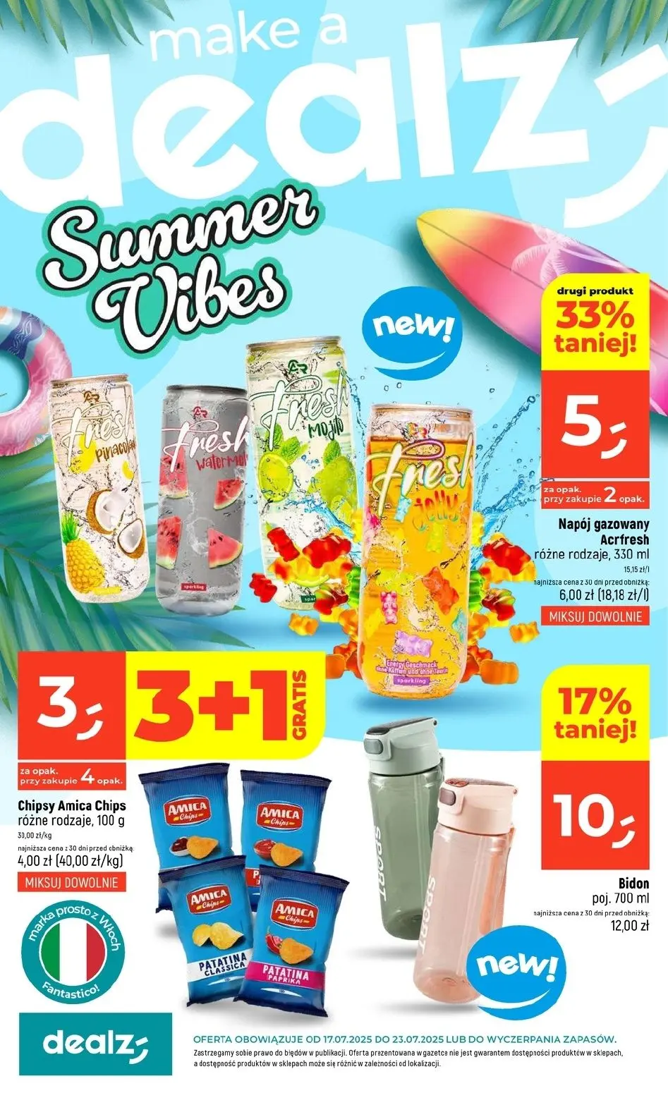 gazetka promocyjna Dealz Summer Vibes - Strona 1
