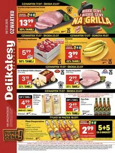 Gazetka promocyjna Delikatesy Centrum, ważna od 2025-07-17 do 2025-07-23.