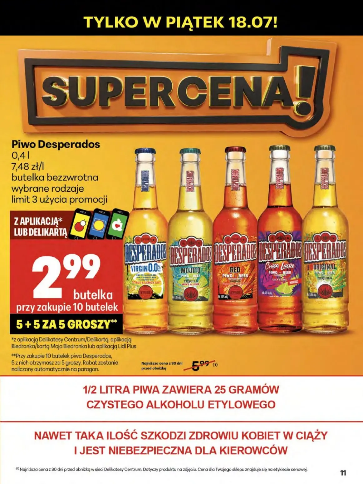 gazetka promocyjna Delikatesy Centrum Od czwartku - Strona 11