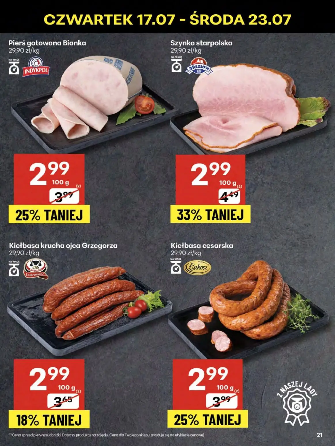 gazetka promocyjna Delikatesy Centrum Od czwartku - Strona 21