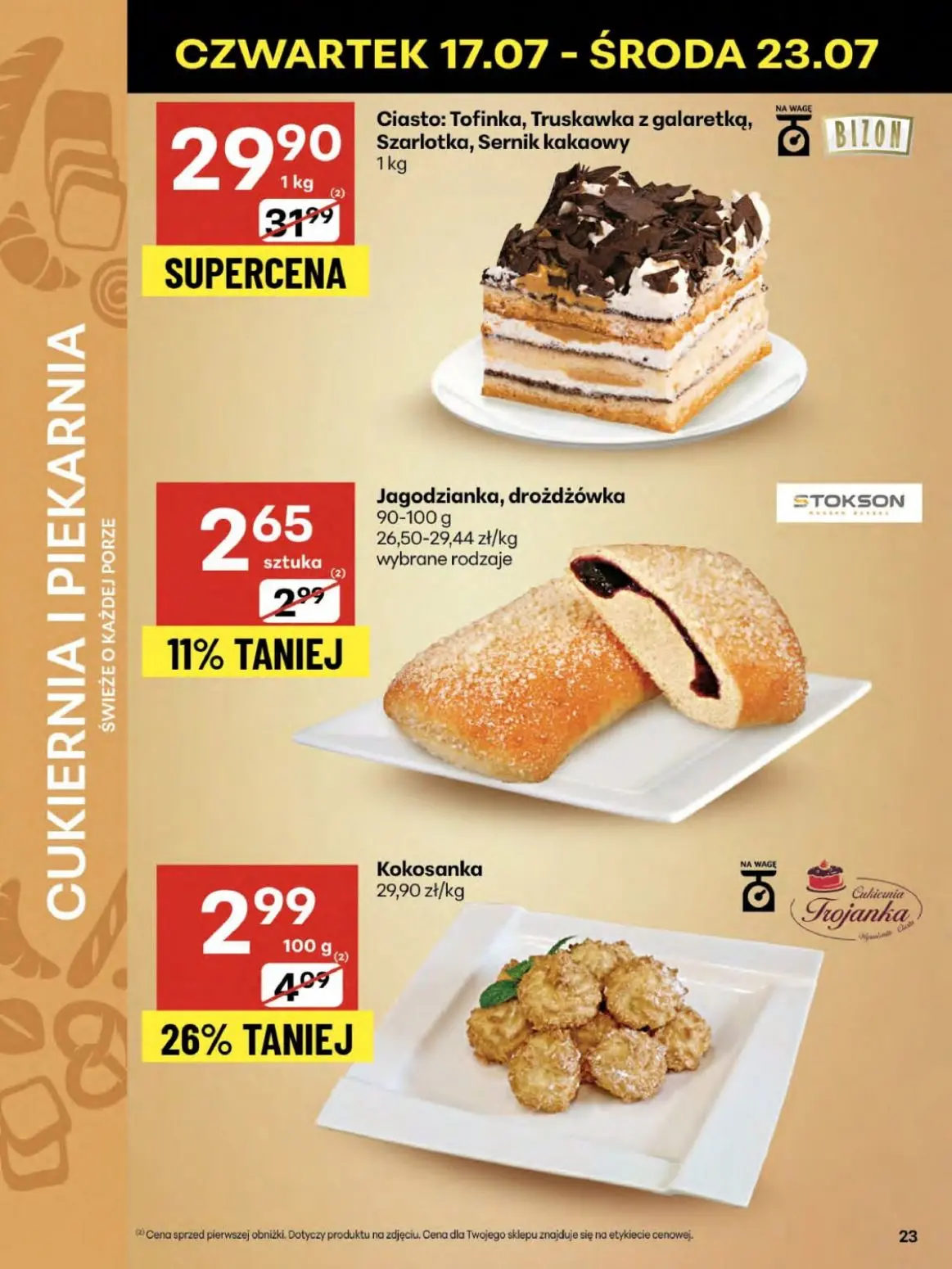 gazetka promocyjna Delikatesy Centrum Od czwartku - Strona 23