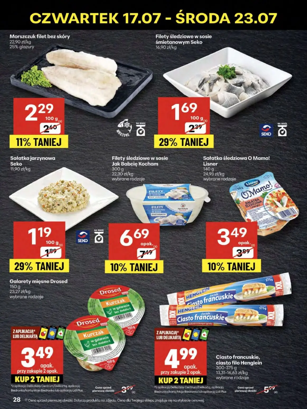 gazetka promocyjna Delikatesy Centrum Od czwartku - Strona 28