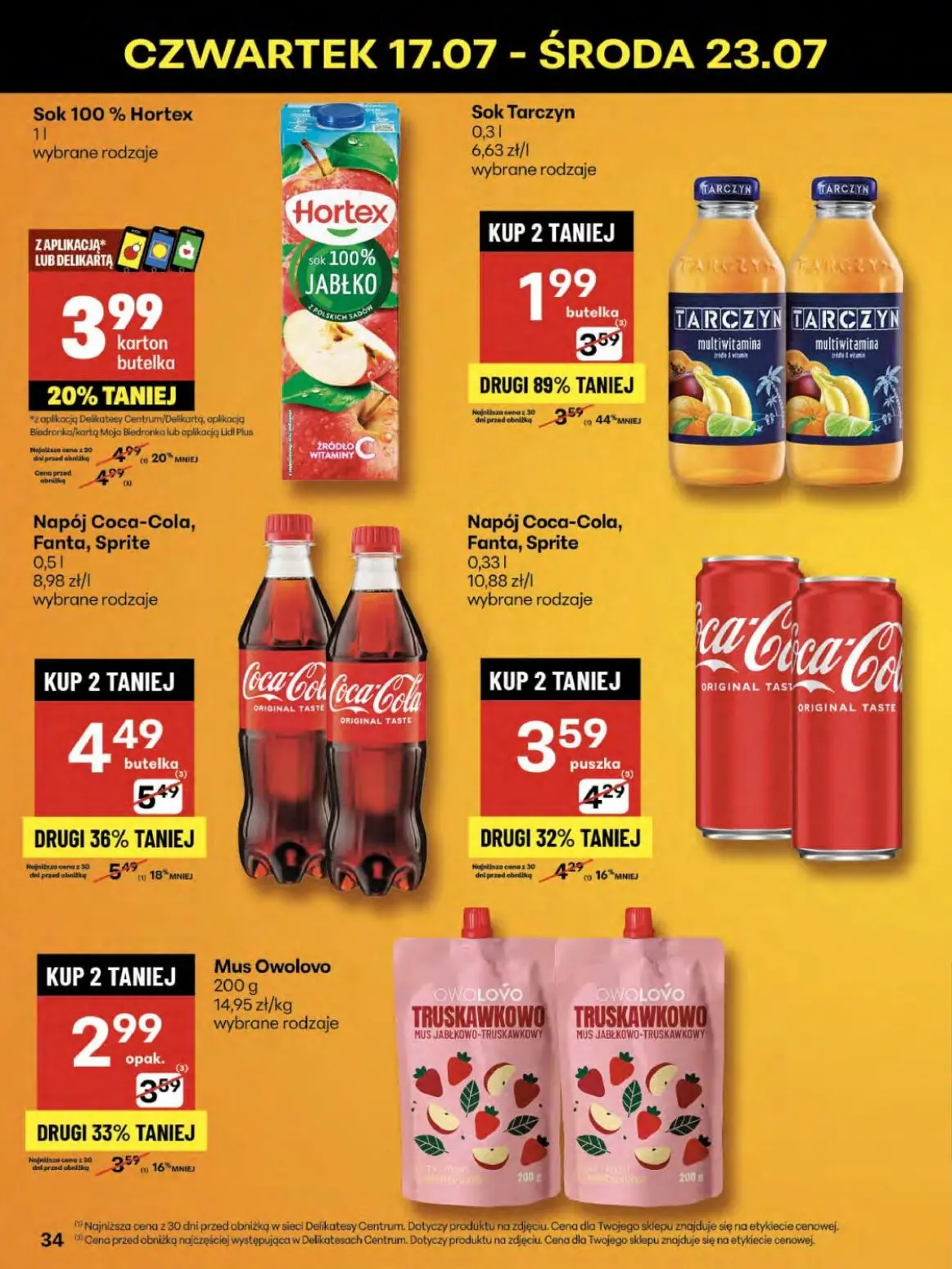 gazetka promocyjna Delikatesy Centrum Od czwartku - Strona 34