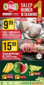 Gazetka promocyjna Jan, ważna od 2025-07-17 do 2025-07-23.