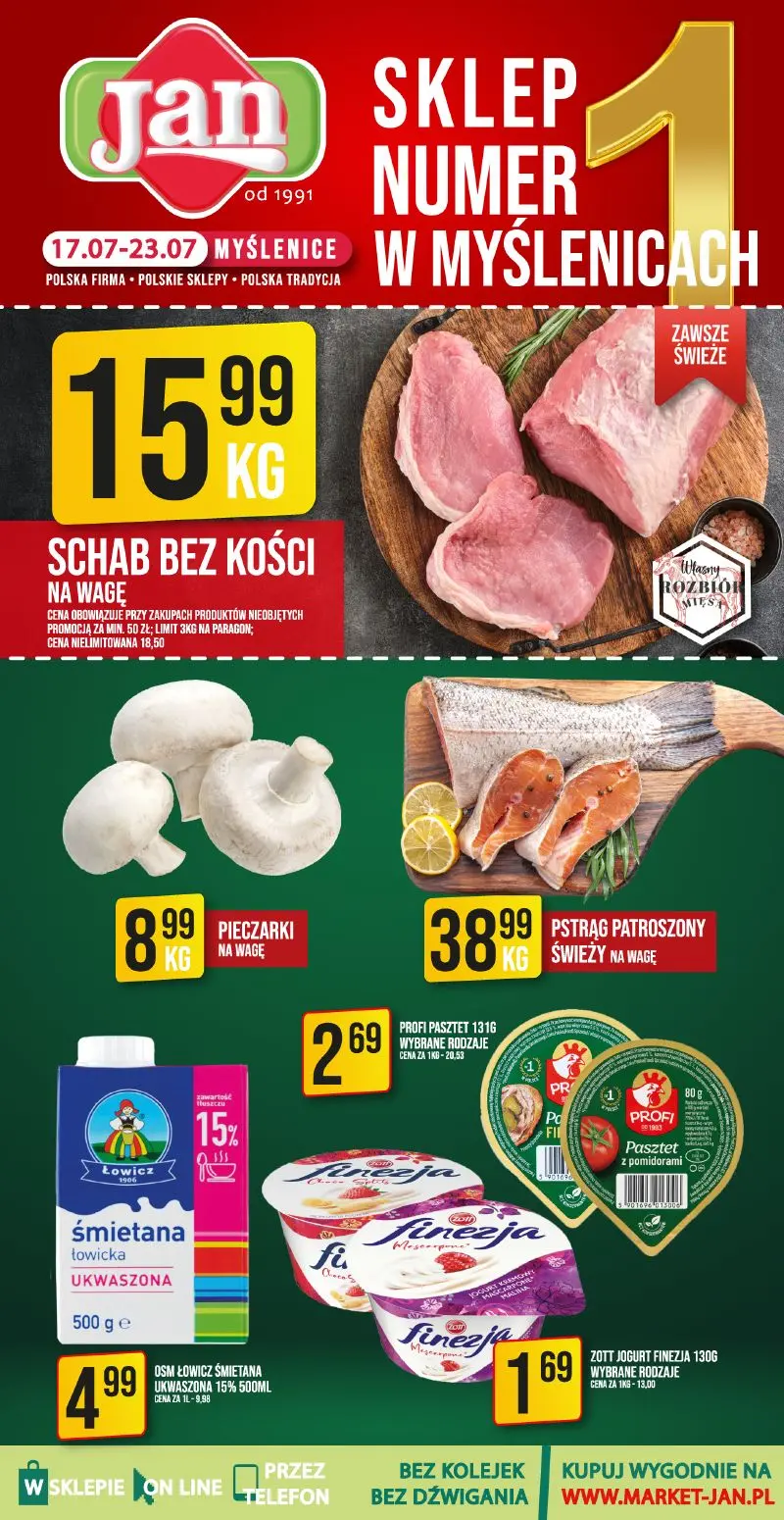 gazetka promocyjna Jan Myślenice - Strona 1