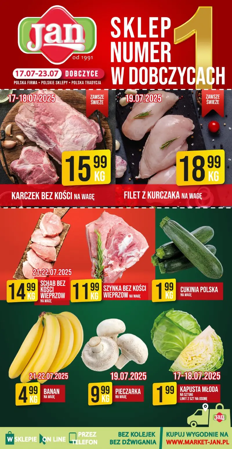 gazetka promocyjna Jan Dobczyce - Strona 1
