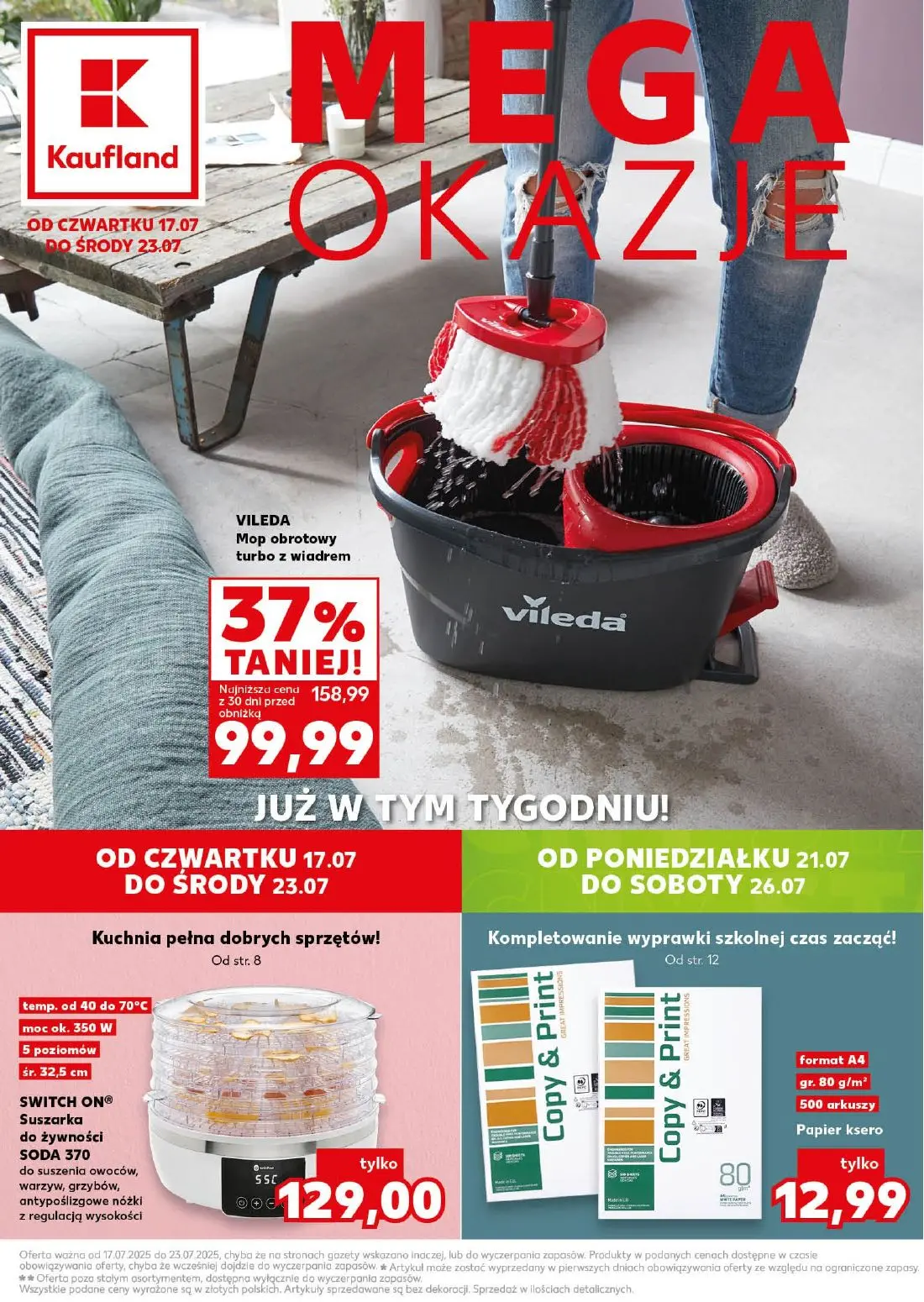 gazetka promocyjna Kaufland Mega okazje - Strona 1