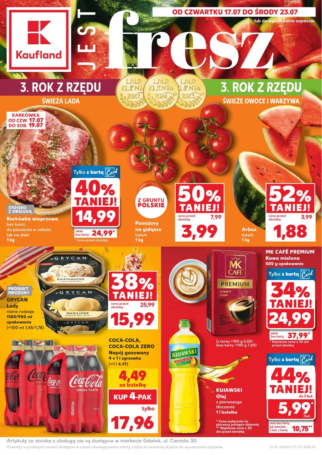 gazetka promocyjna Kaufland Jest fresz - Strona 1