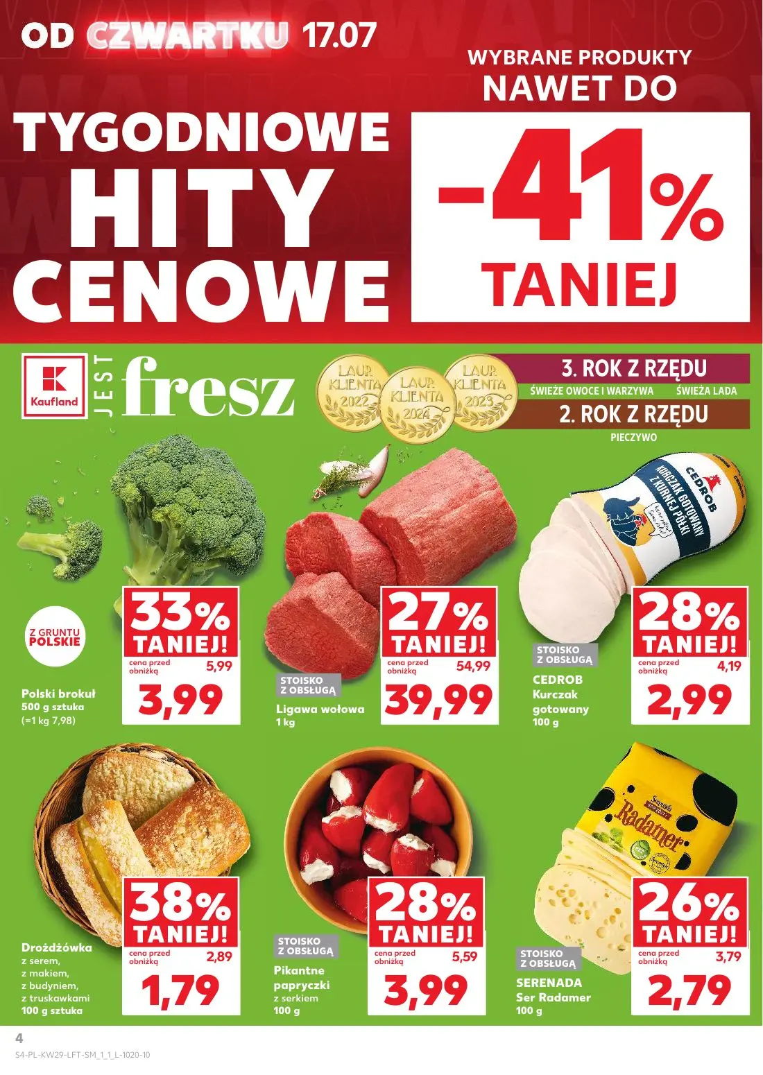 gazetka promocyjna Kaufland Jest fresz - Strona 4