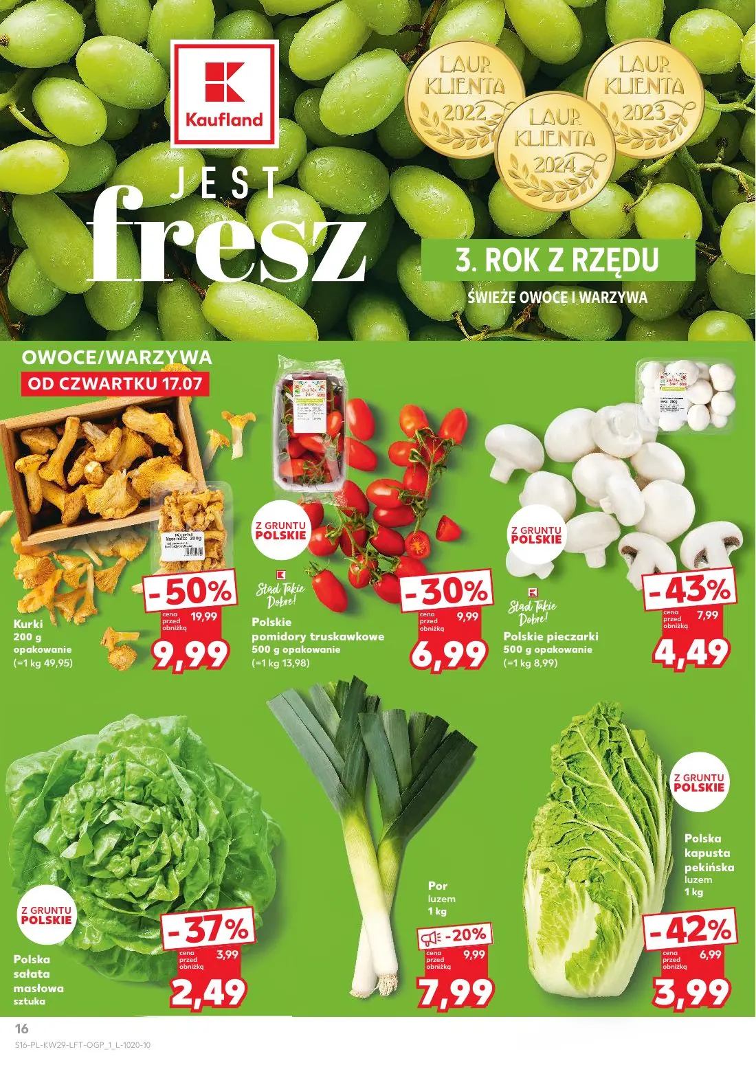 gazetka promocyjna Kaufland Jest fresz - Strona 16