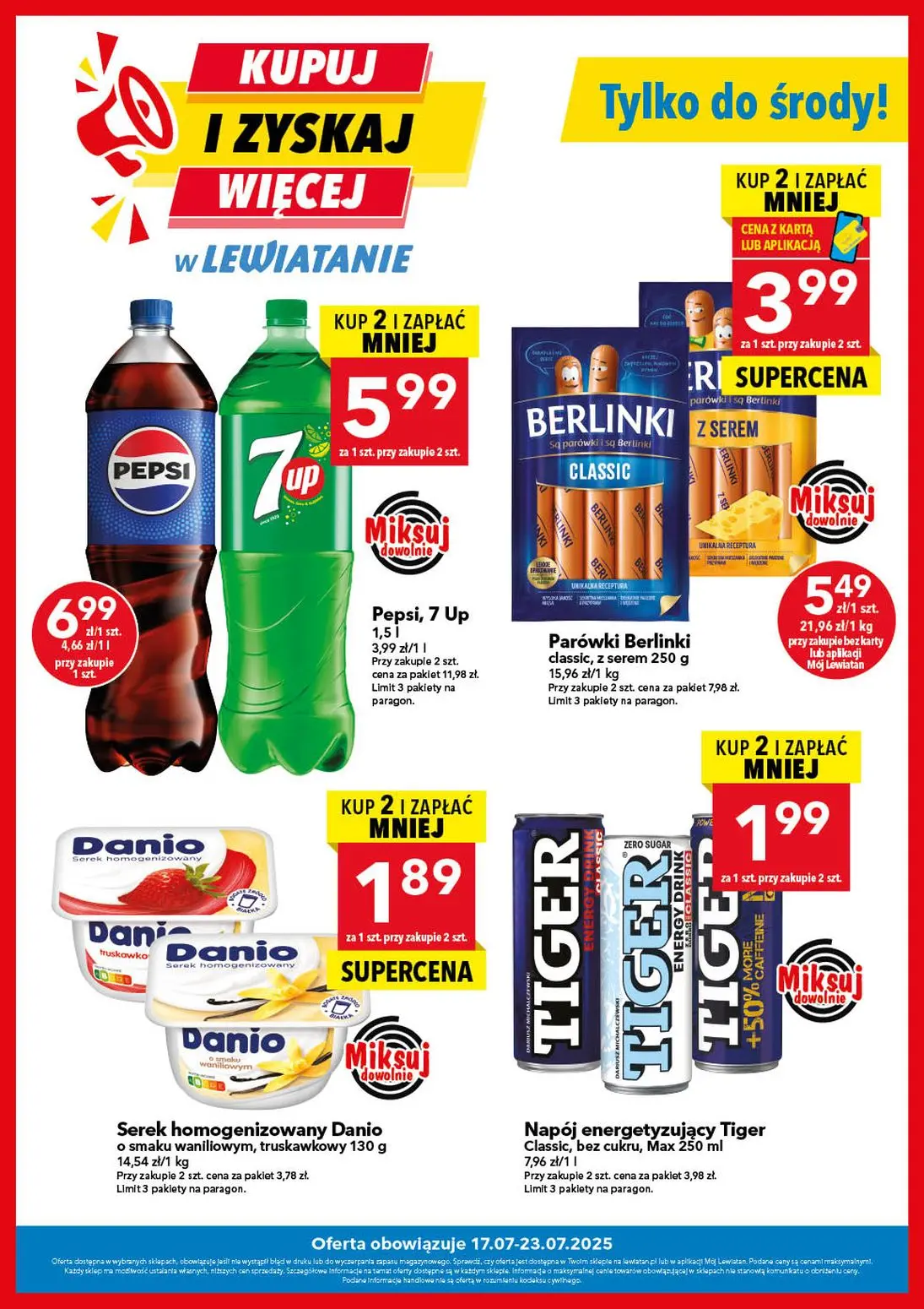 gazetka promocyjna LEWIATAN Kupuj i zyskaj więcej - Strona 1