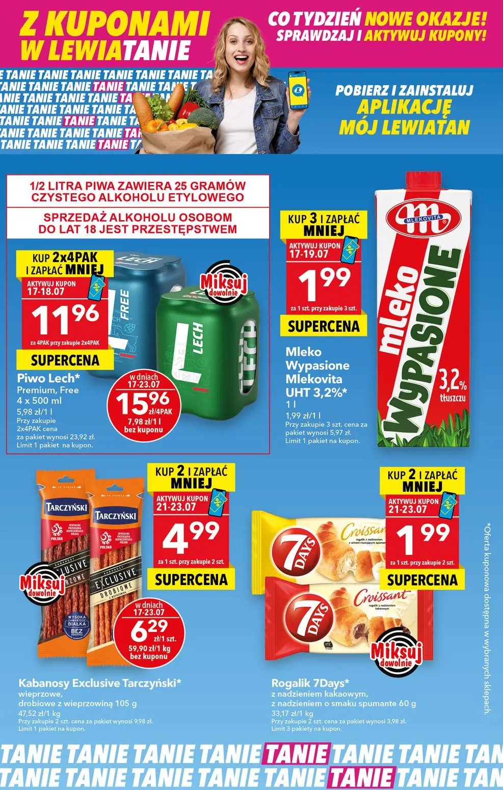 gazetka promocyjna LEWIATAN Z kuponami w Lewiatanie - Strona 1