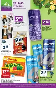 Gazetka promocyjna Stokrotka Express, ważna od 2025-07-17 do 2025-07-23.