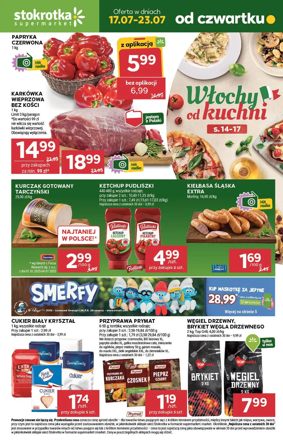 gazetka promocyjna Stokrotka Supermarket Włochy od kuchni - Strona 1