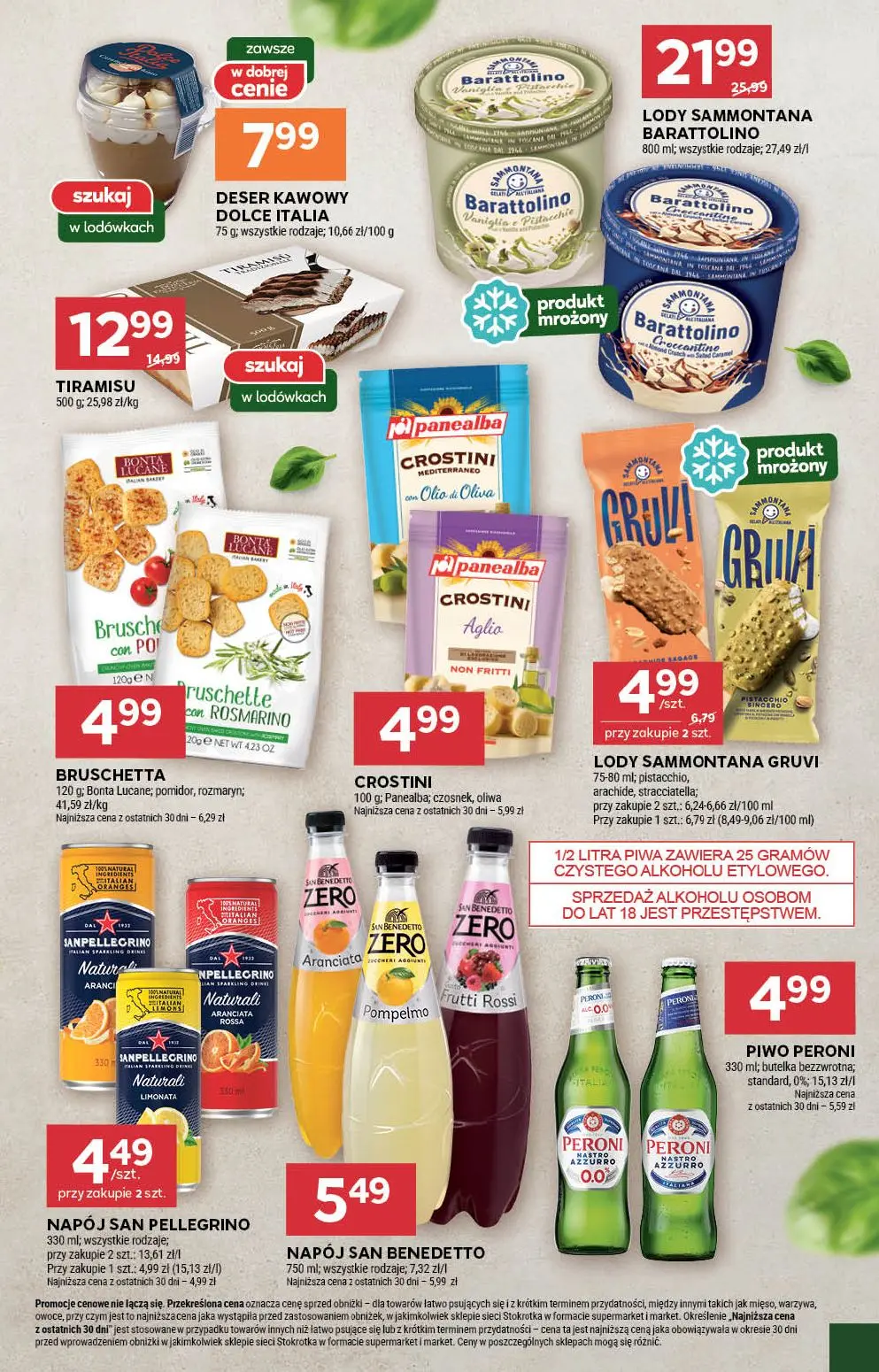 gazetka promocyjna Stokrotka Supermarket Włochy od kuchni - Strona 33