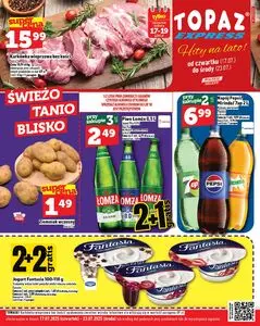 Gazetka promocyjna Topaz, ważna od 2025-07-17 do 2025-07-23.