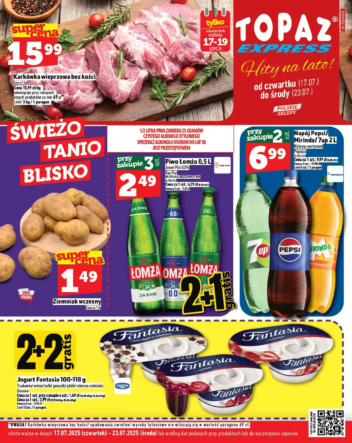 gazetka promocyjna Topaz Express - Strona 1